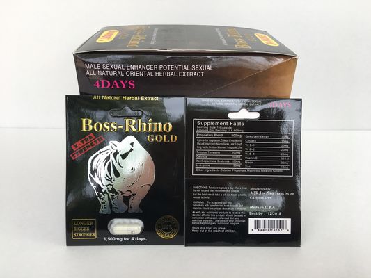Aumento masculino de Boss Rhino Gold Natural para las píldoras de la caja 24 de los hombres 1
